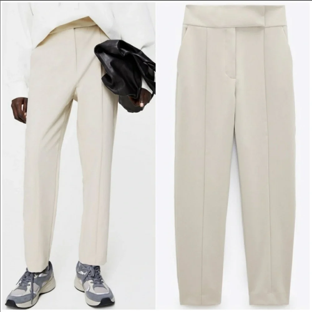 Zara waistband pants - Picture 3 of 9